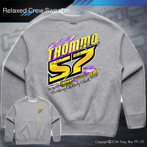 Relaxed Crew Sweater - Thommo Racing