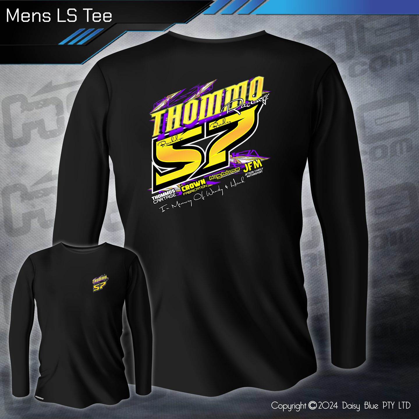 Long Sleeve Tee - Thommo Racing