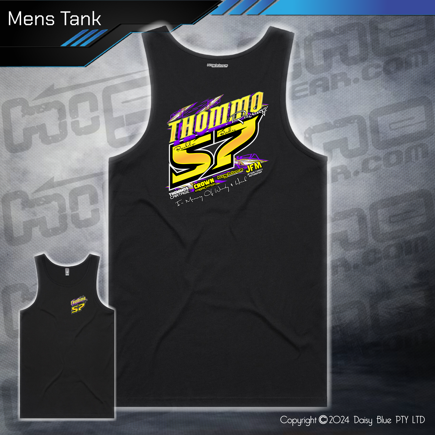 Mens/Kids Tank - Thommo Racing