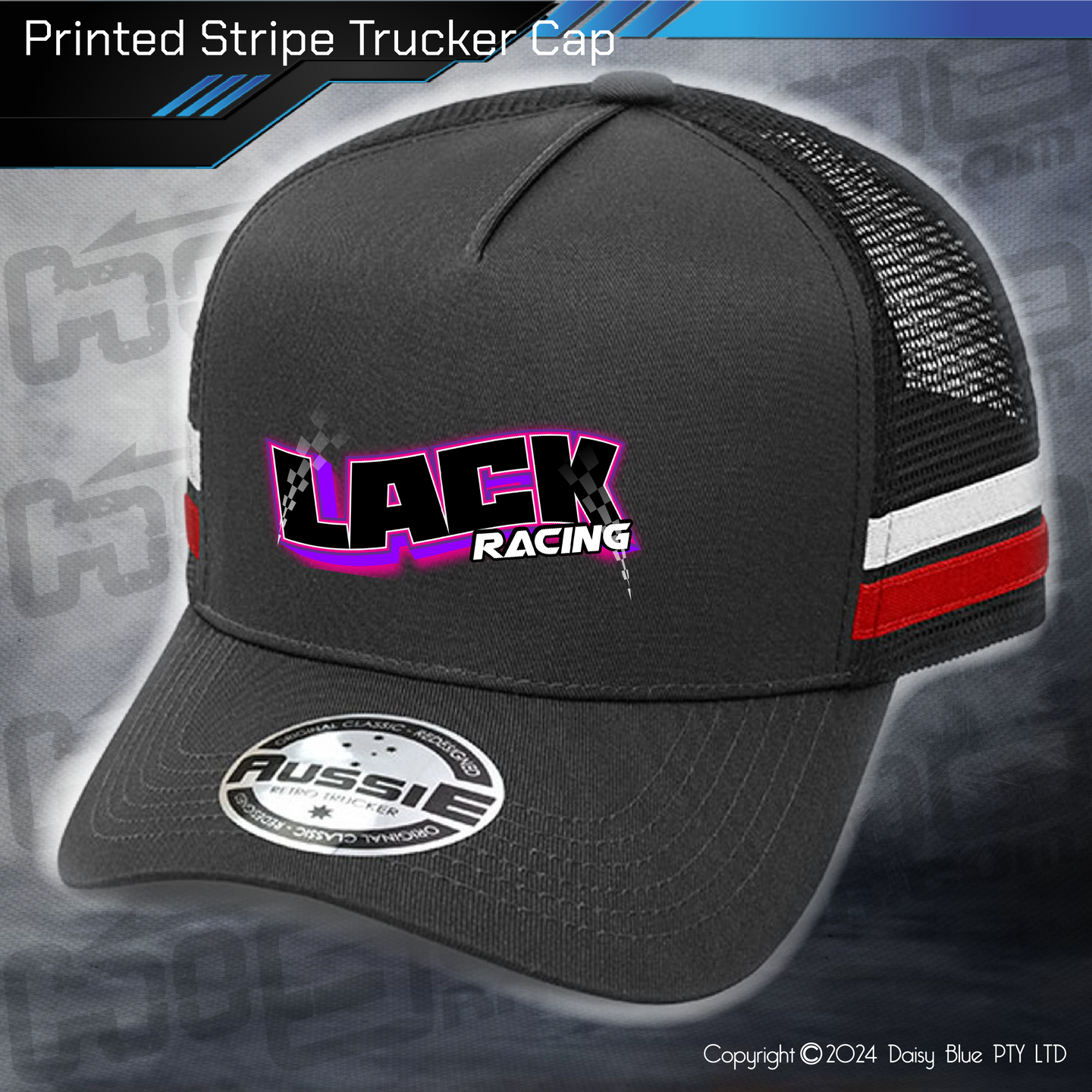 STRIPE Trucker Cap - Chris Lack