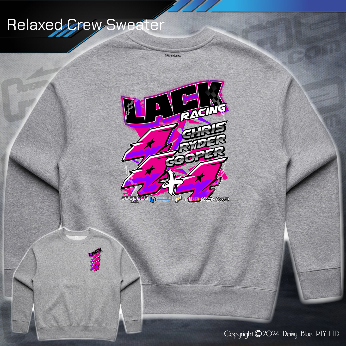 Relaxed Crew Sweater - Chris Lack