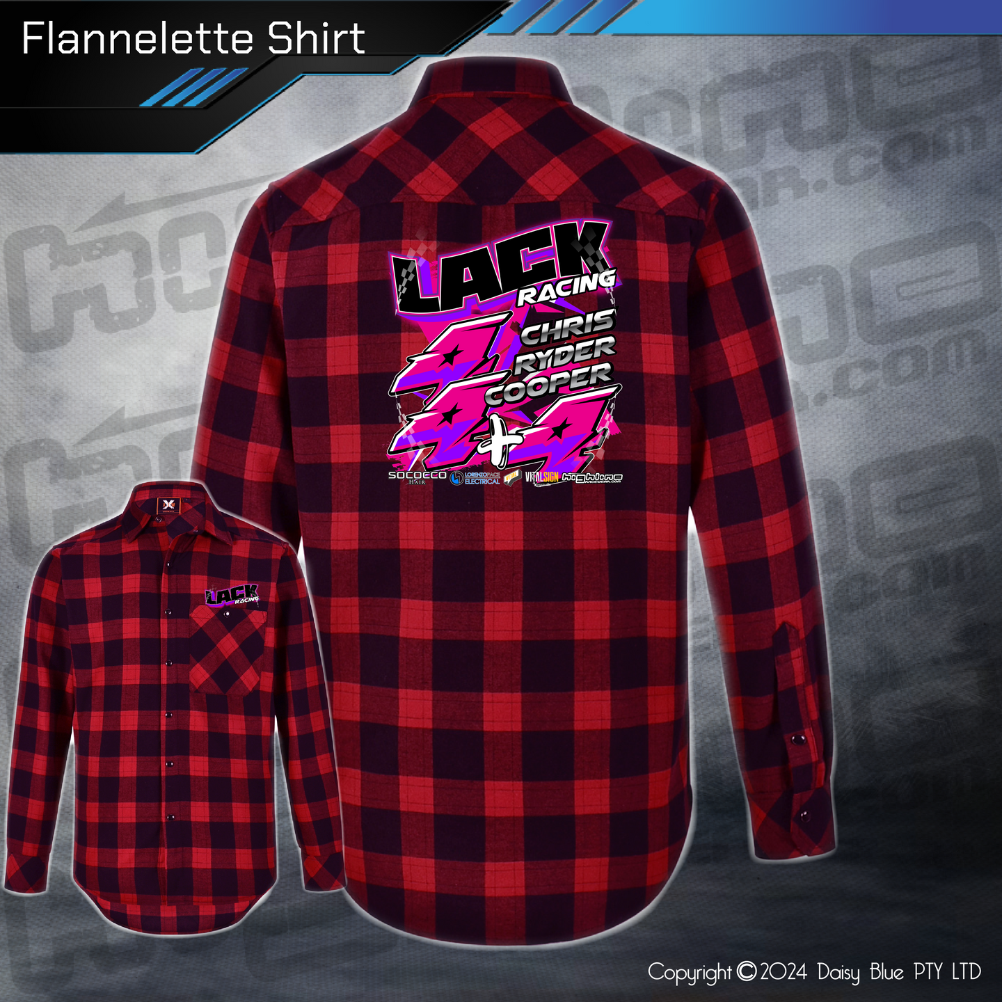 Flannelette Shirt - Chris Lack
