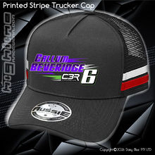 Load image into Gallery viewer, STRIPE Trucker Cap - Callum Beveridge
