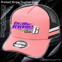Load image into Gallery viewer, STRIPE Trucker Cap - Callum Beveridge
