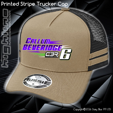 Load image into Gallery viewer, STRIPE Trucker Cap - Callum Beveridge
