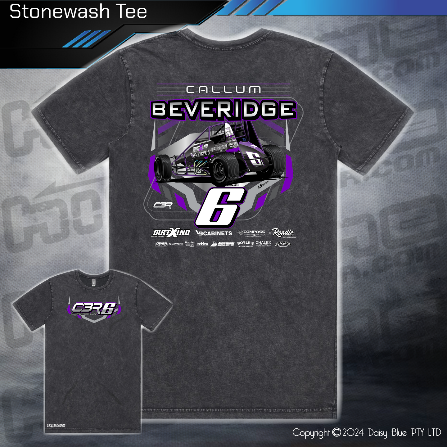Stonewash Tee - Cal Beveridge