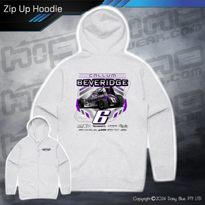 Zip Up Hoodie - Cal Beveridge