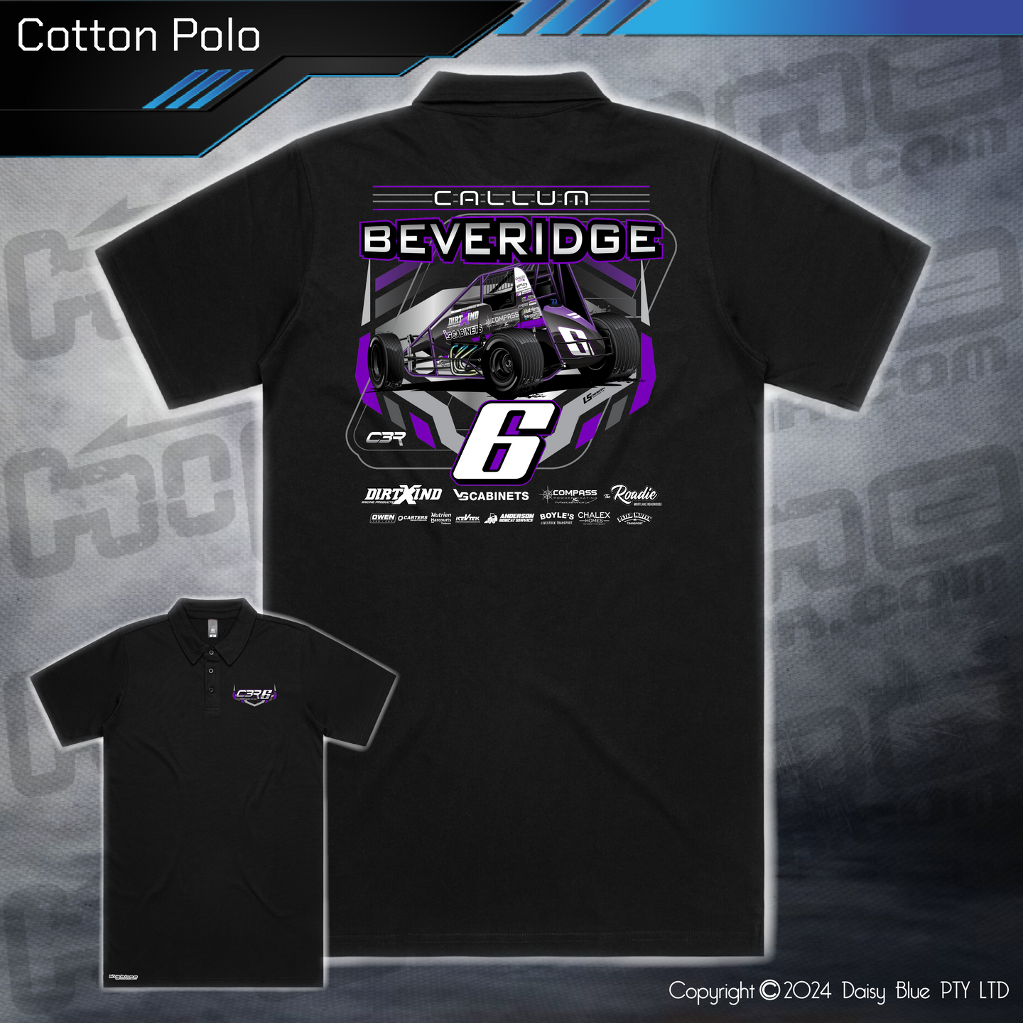 Cotton Polo - Cal Beveridge