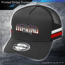 Load image into Gallery viewer, STRIPE Trucker Cap - Team Marino Racing
