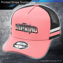 Load image into Gallery viewer, STRIPE Trucker Cap - Team Marino Racing
