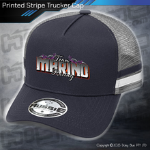 Load image into Gallery viewer, STRIPE Trucker Cap - Team Marino Racing
