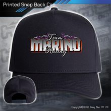 Load image into Gallery viewer, Printed Snap Back CAP - Team Marino Racing
