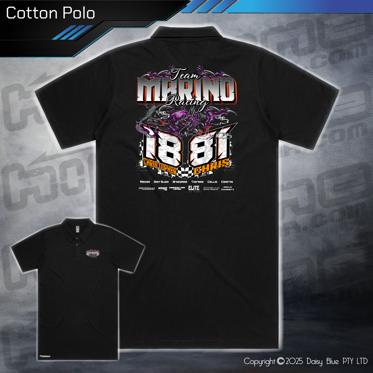 Cotton Polo - Team Marino Racing