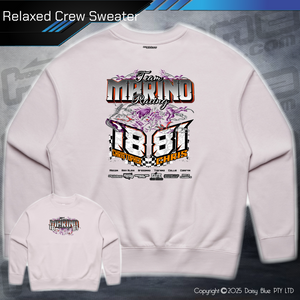 Relaxed Crew Sweater - Team Marino Racing