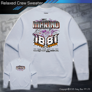 Relaxed Crew Sweater - Team Marino Racing