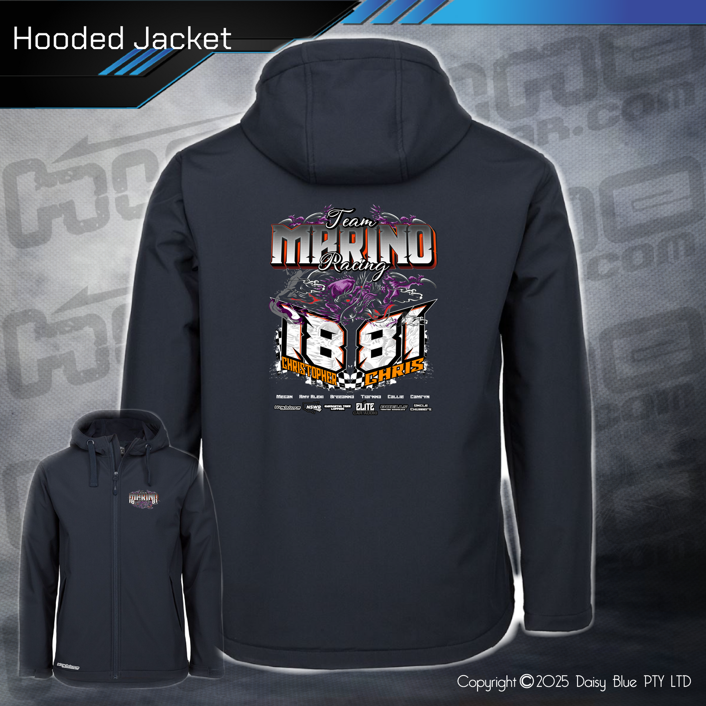 Hooded Jacket - Team Marino Racing