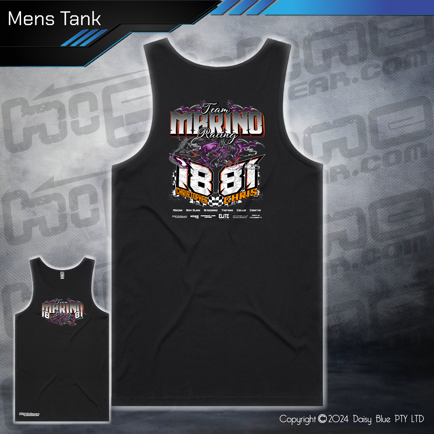 Mens/Kids Tank - Team Marino Racing