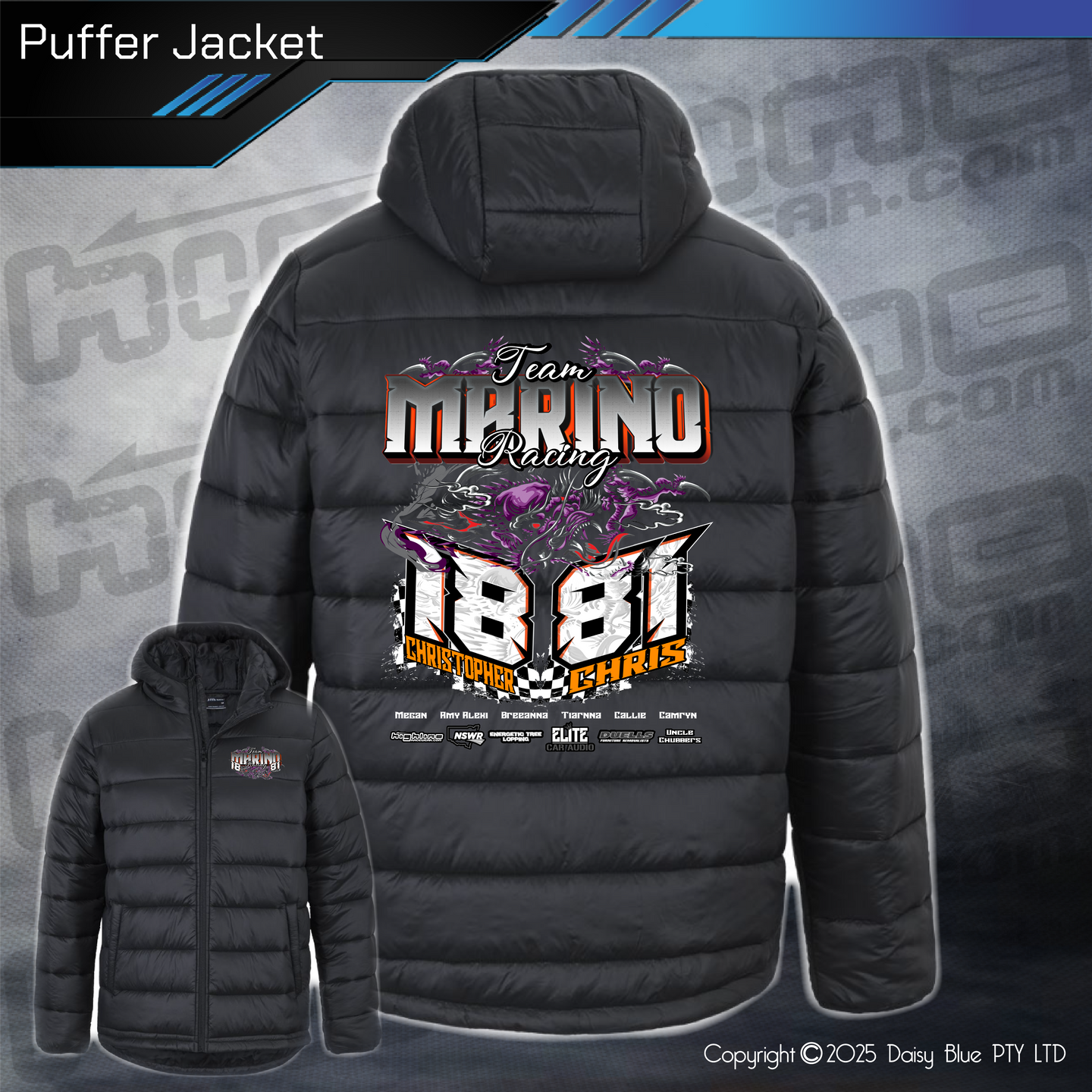 Puffer Jacket - Team Marino Racing