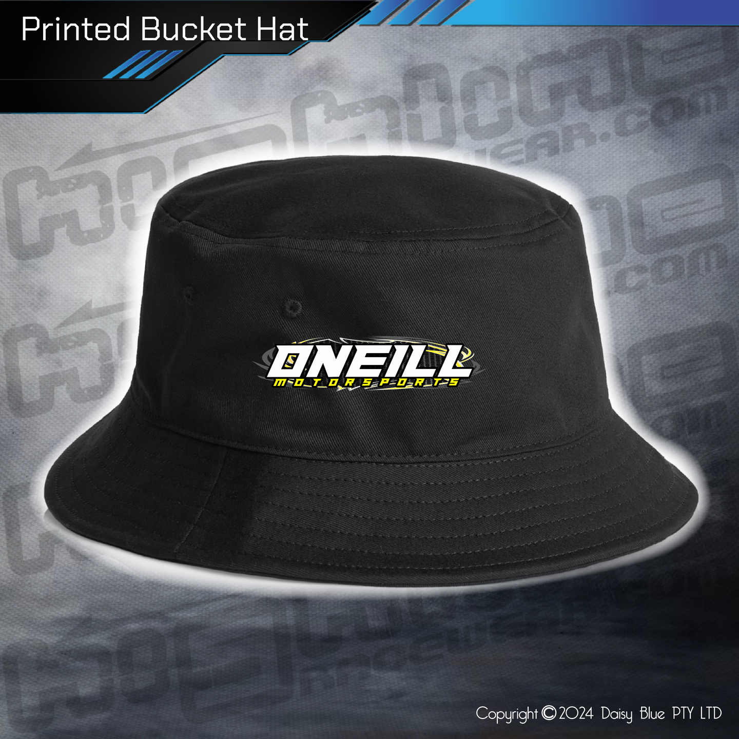 Printed Bucket Hat - Matt O'Neill