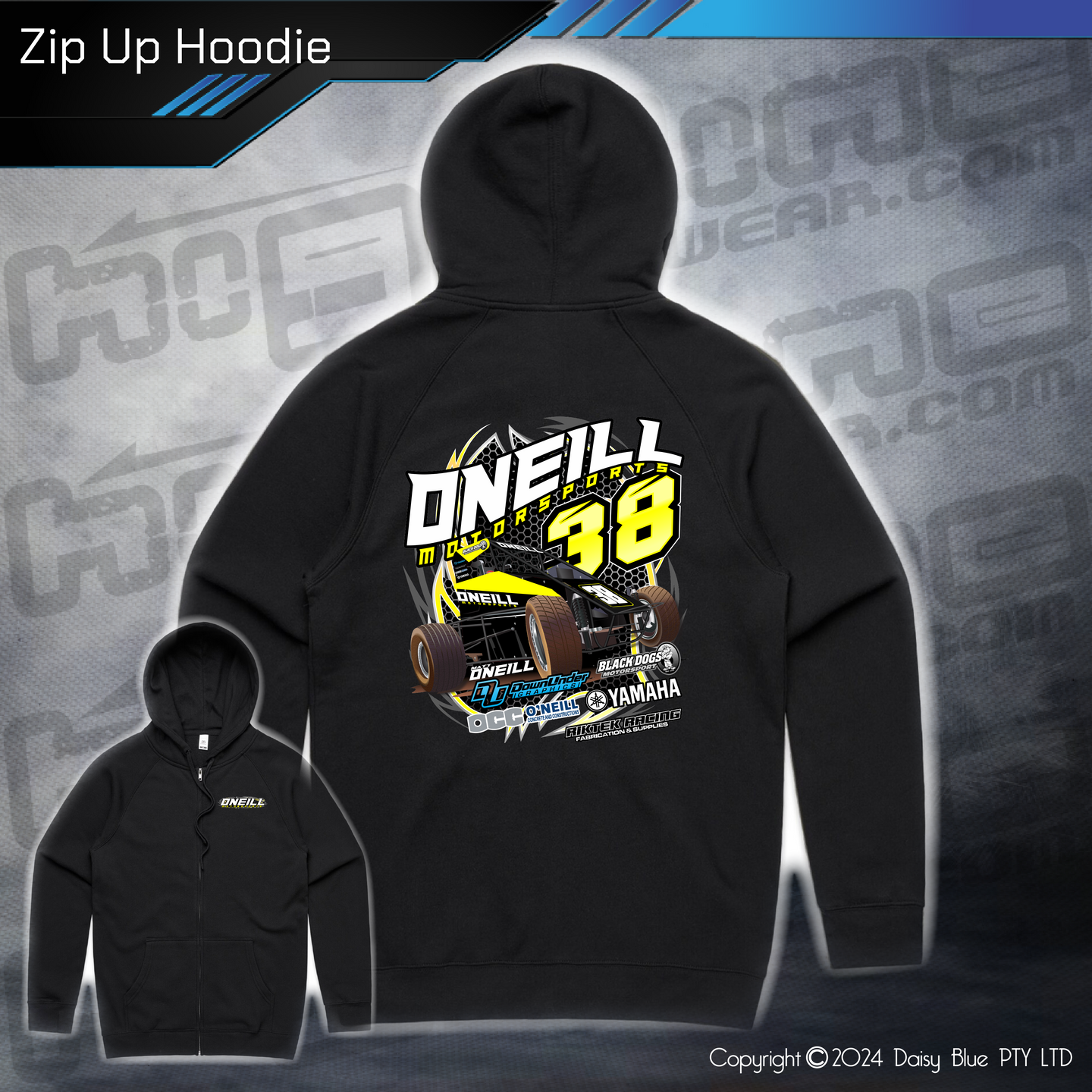 Zip Up Hoodie - Matt O'Neill