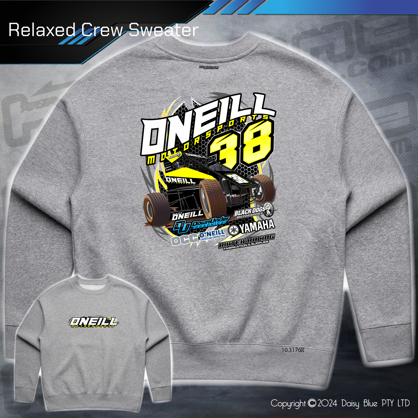 Relaxed Crew Sweater - Matt O'Neill