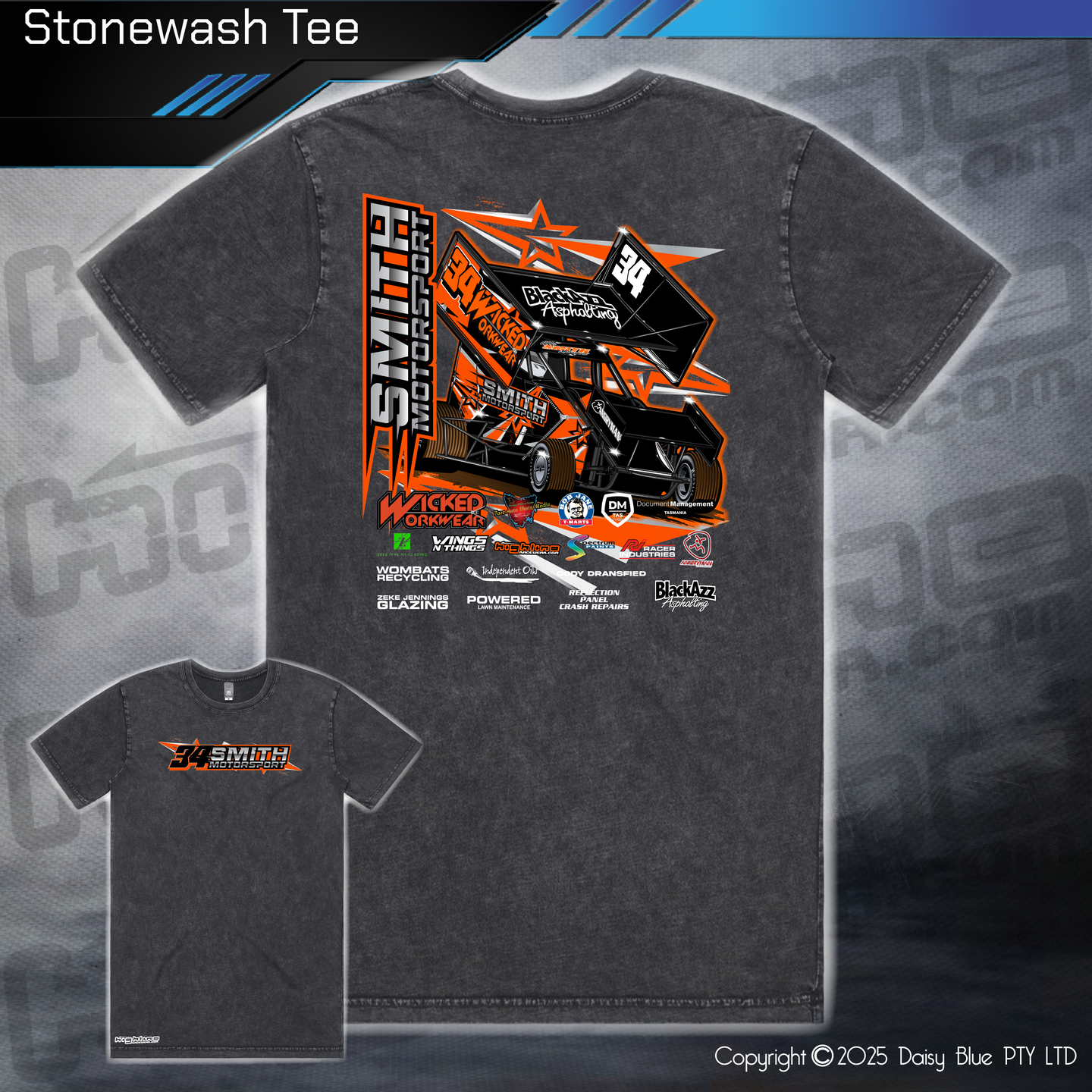 Stonewash Tee - Abbi Smith