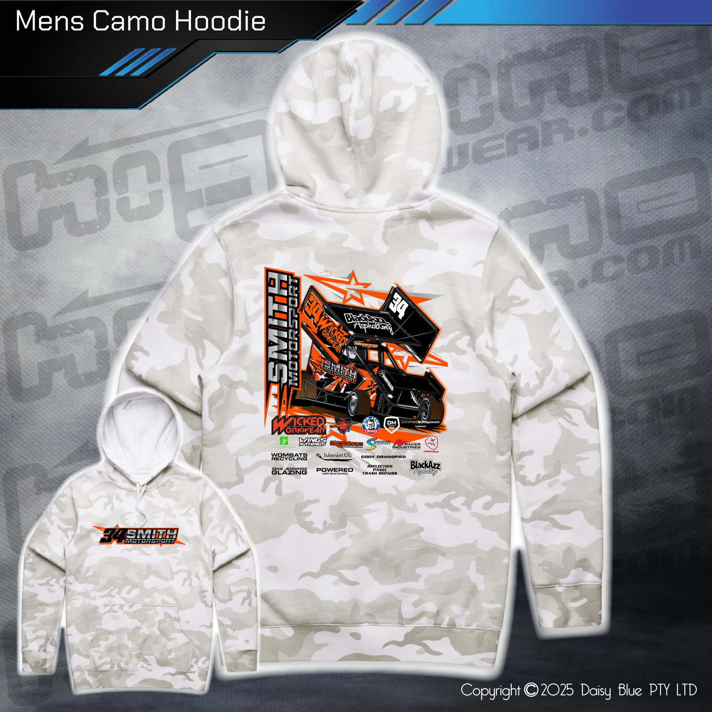 Camo Hoodie - Abbi Smith