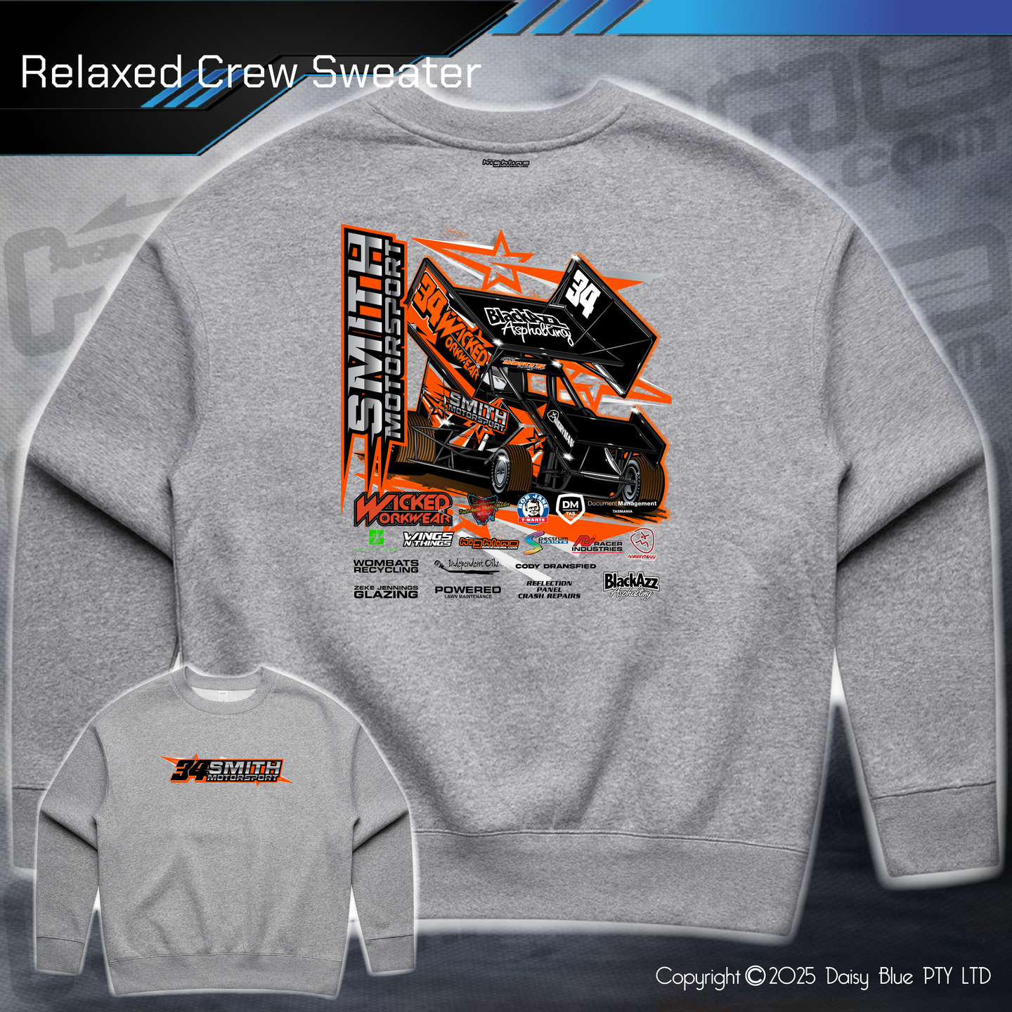 Relaxed Crew Sweater - Abbi Smith