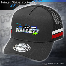 Load image into Gallery viewer, STRIPE Trucker Cap - Jai Hallett
