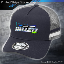 Load image into Gallery viewer, STRIPE Trucker Cap - Jai Hallett
