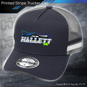 STRIPE Trucker Cap - Jai Hallett