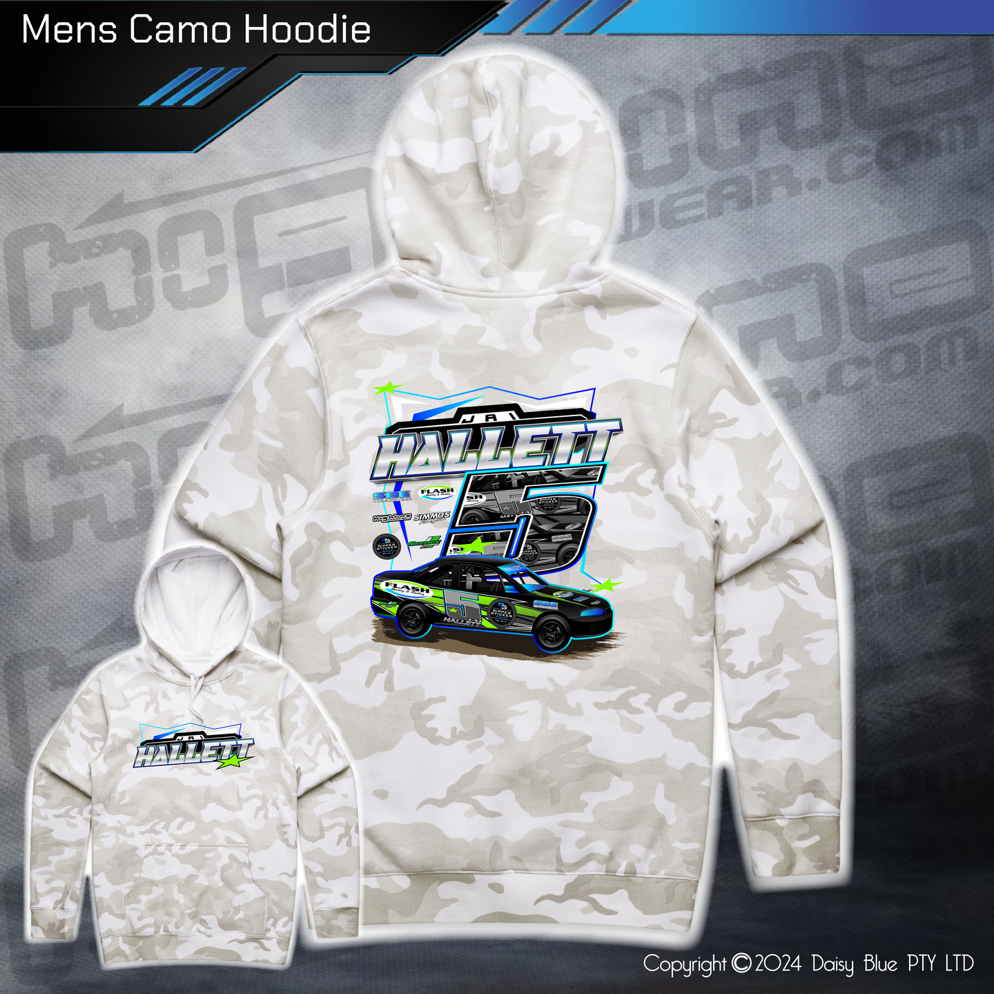 Camo Hoodie - Jai Hallett