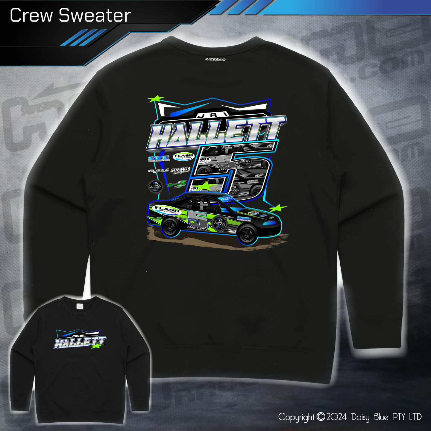 Crew Sweater - Jai Hallett