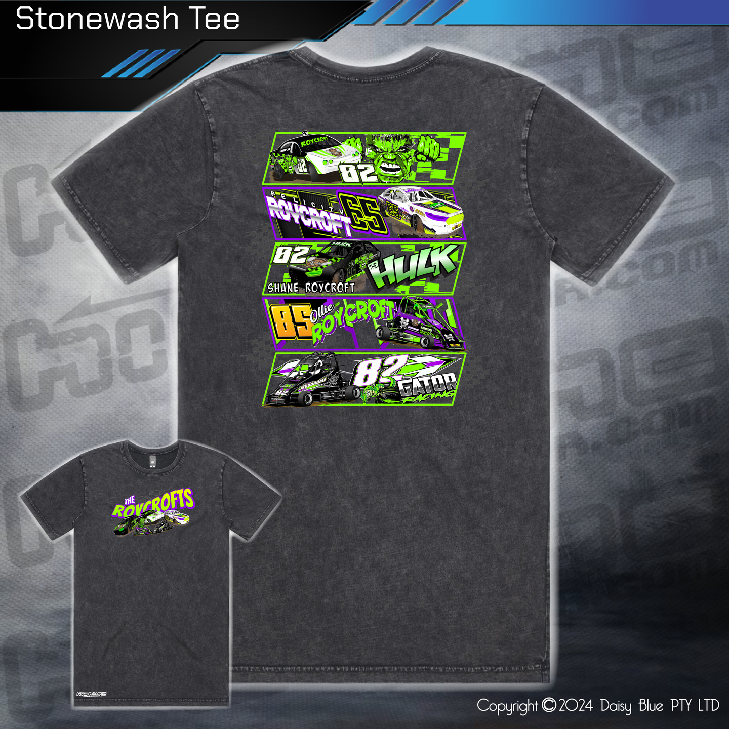 Stonewash Tee - The Roycrofts