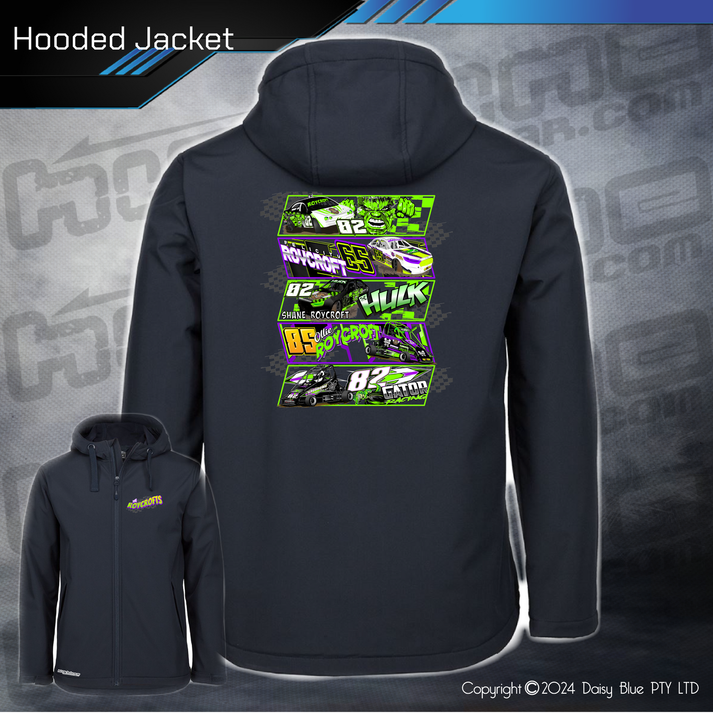 Hooded Jacket - The Roycrofts