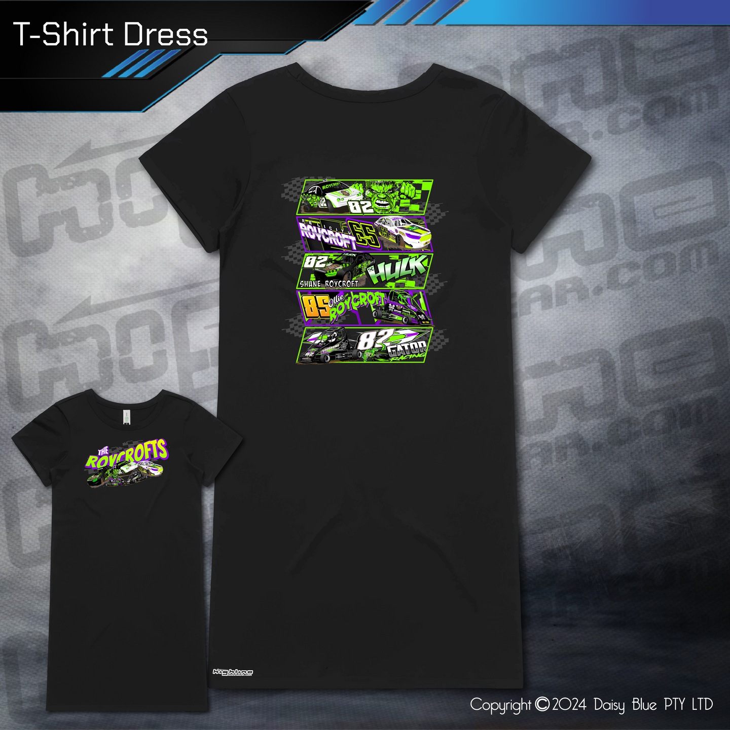T-Shirt Dress - The Roycrofts