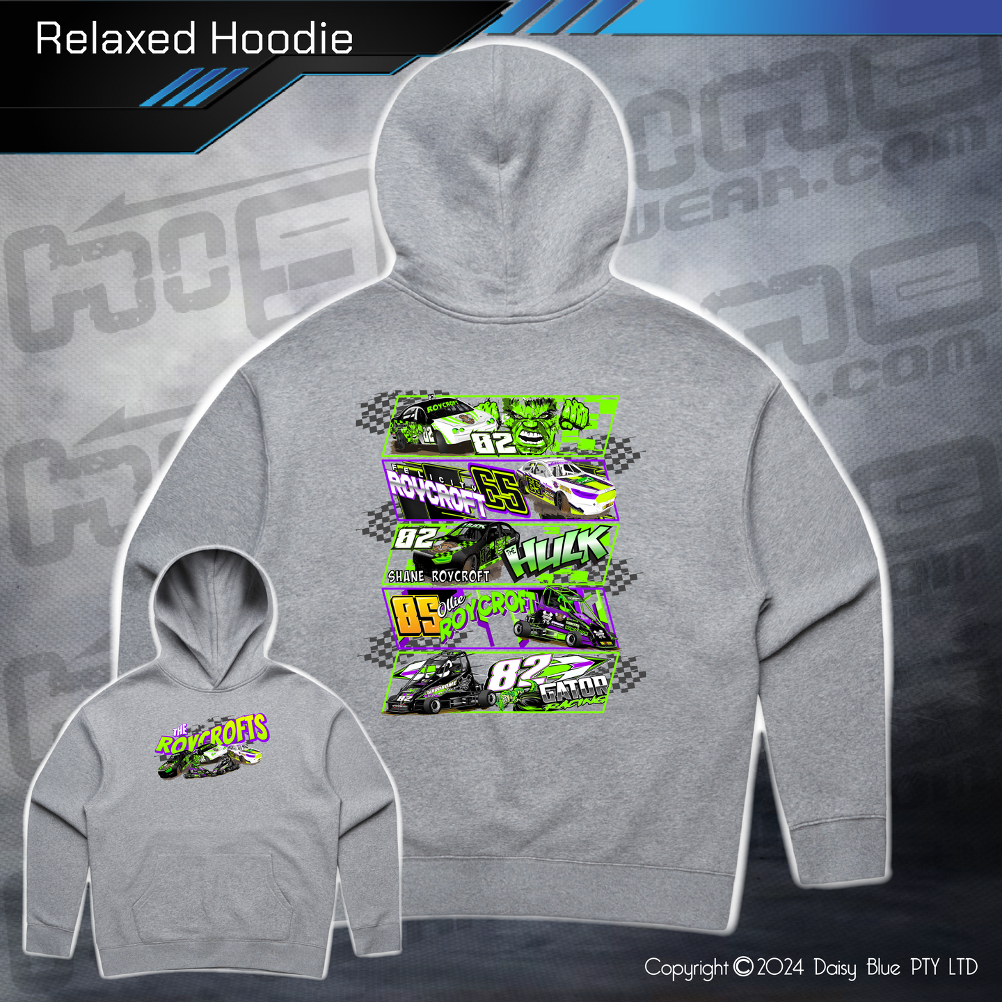 Relaxed Hoodie - The Roycrofts