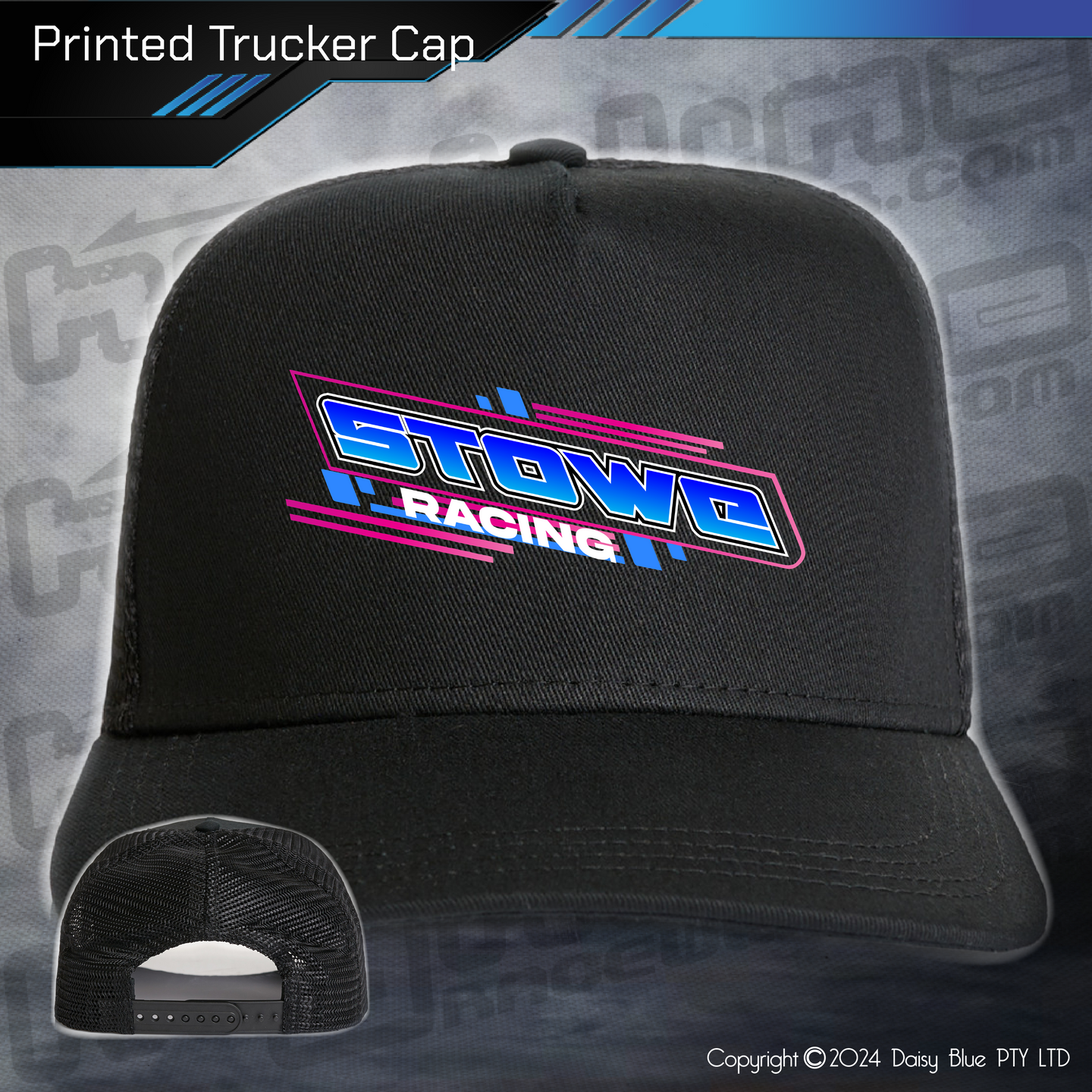 Printed Trucker Cap - Rick Stowe