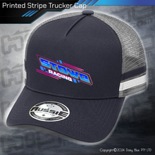 Load image into Gallery viewer, STRIPE Trucker Cap - Rick Stowe
