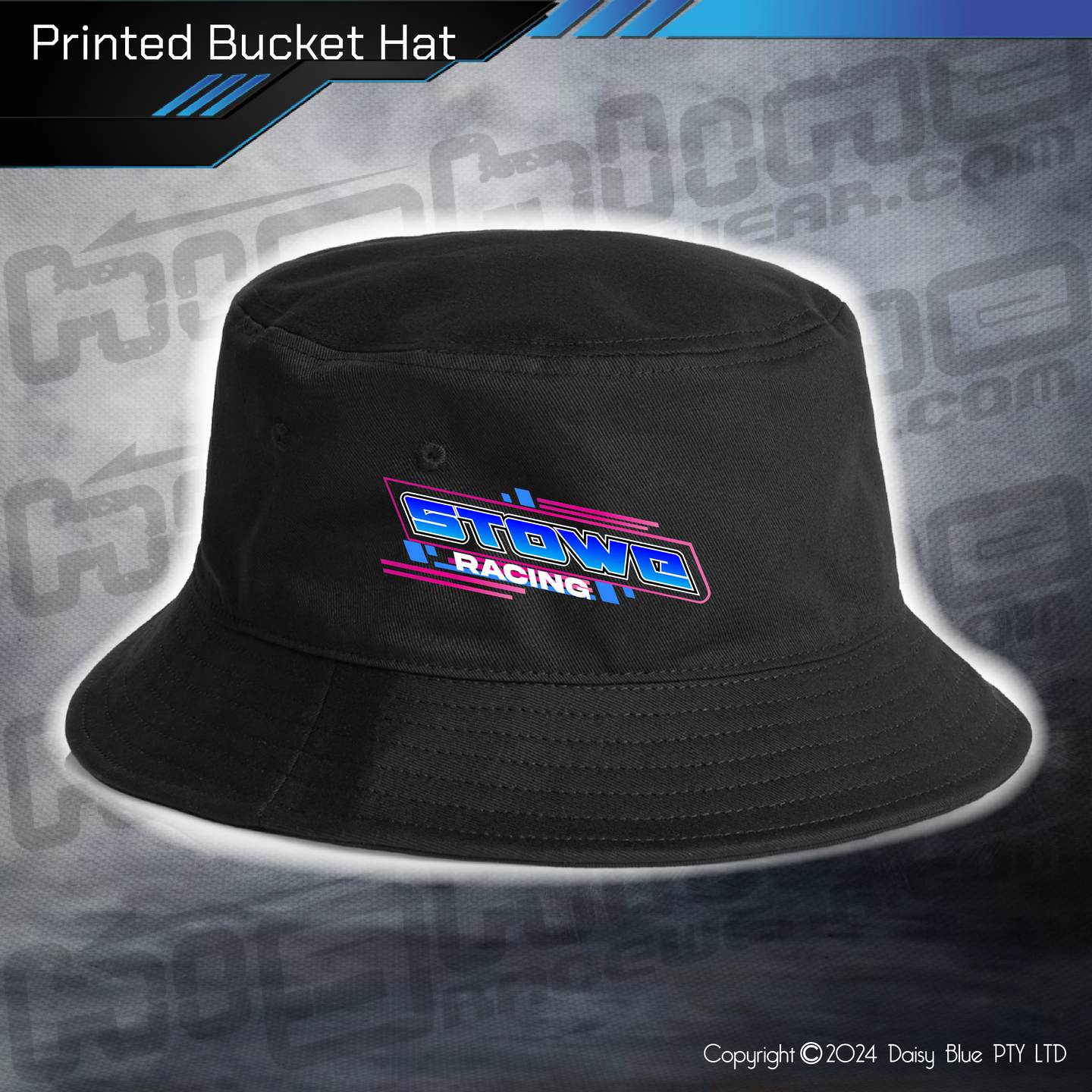 Printed Bucket Hat - Rick Stowe