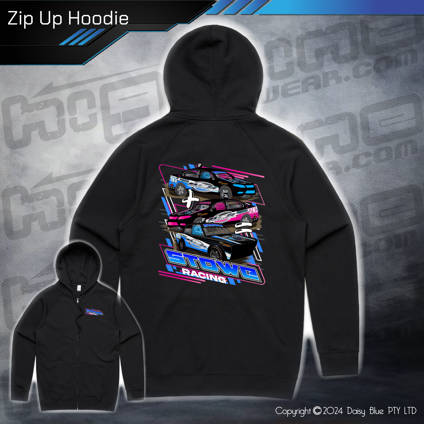 Zip Up Hoodie - Rick Stowe