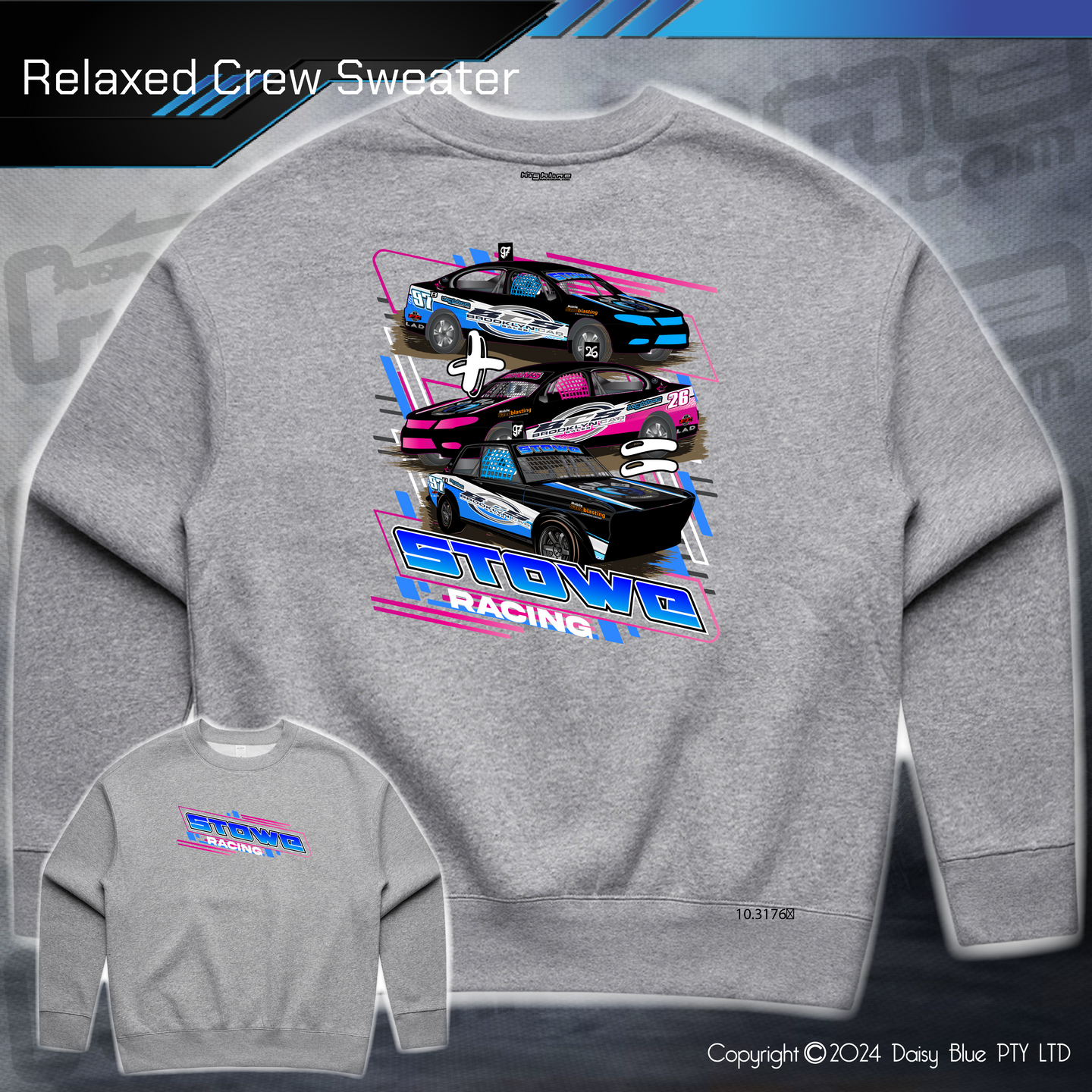 Relaxed Crew Sweater - Rick Stowe