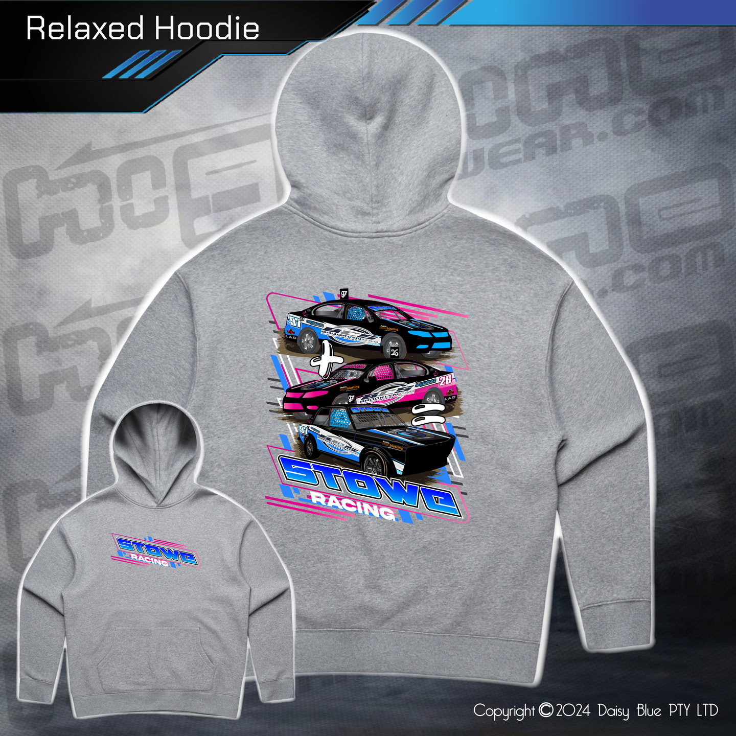 Relaxed Hoodie - Rick Stowe