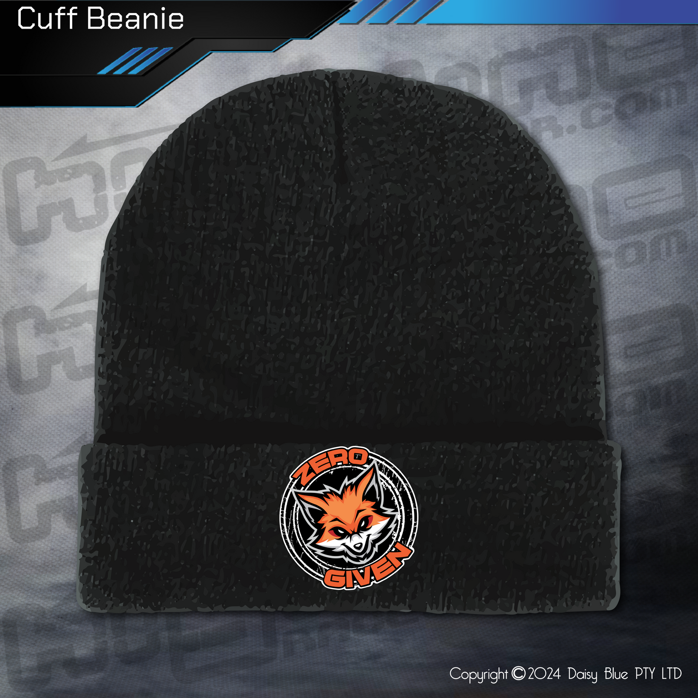 BEANIE - Zero Fox Given