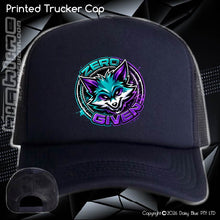 Load image into Gallery viewer, Printed Trucker Cap - Zero Fox 2
