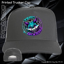 Load image into Gallery viewer, Printed Trucker Cap - Zero Fox 2
