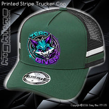 Load image into Gallery viewer, STRIPE Trucker Cap - Zero Fox 2
