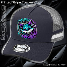Load image into Gallery viewer, STRIPE Trucker Cap - Zero Fox 2
