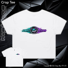 Load image into Gallery viewer, Ladies Crop Tee - Zero Fox 3
