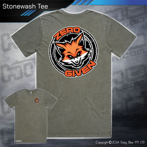 Stonewash Tee - Zero Fox Given